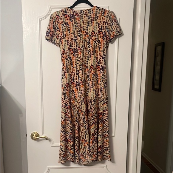 Multicolor Patterned Dress - Picture 2 of 3